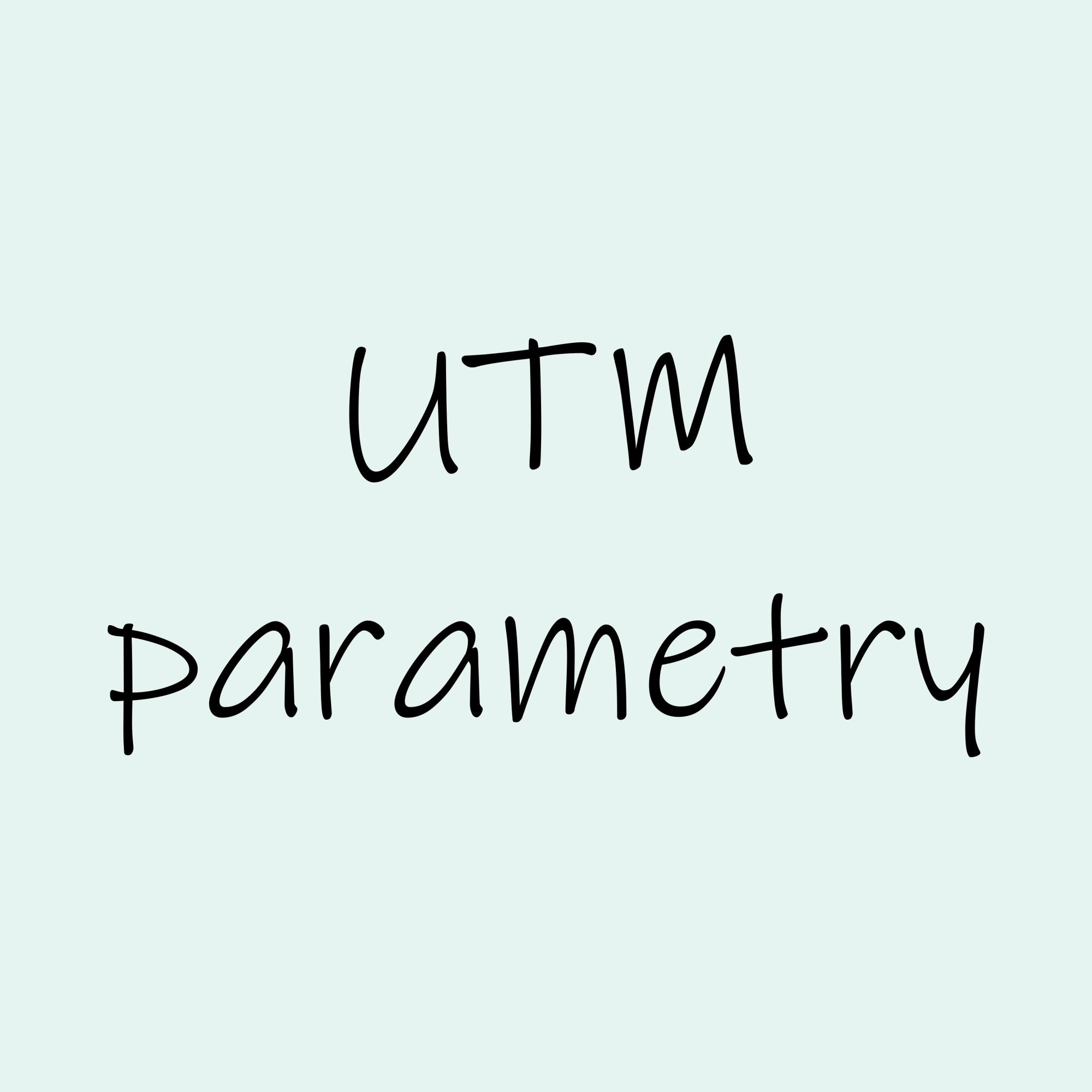 UTM parametry