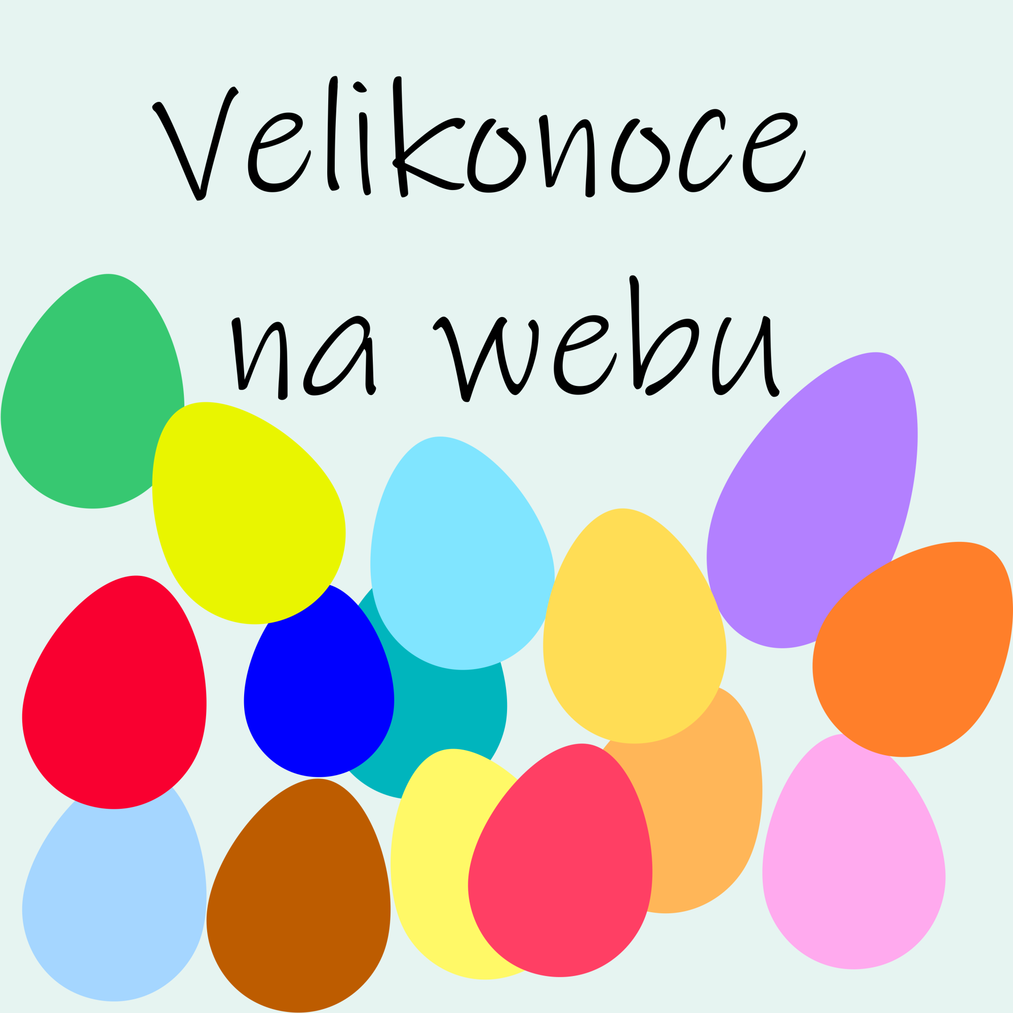 Velikonoce na webu