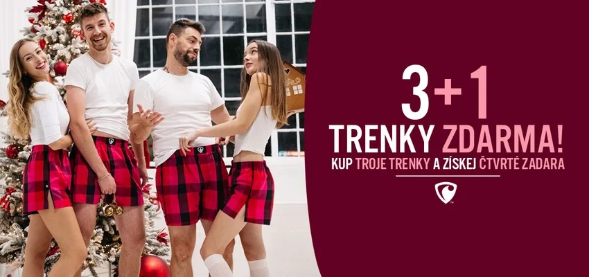 Vánoční akce 3+1 zadara!