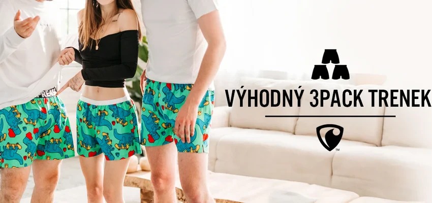 Výhodný 3PACK trenek