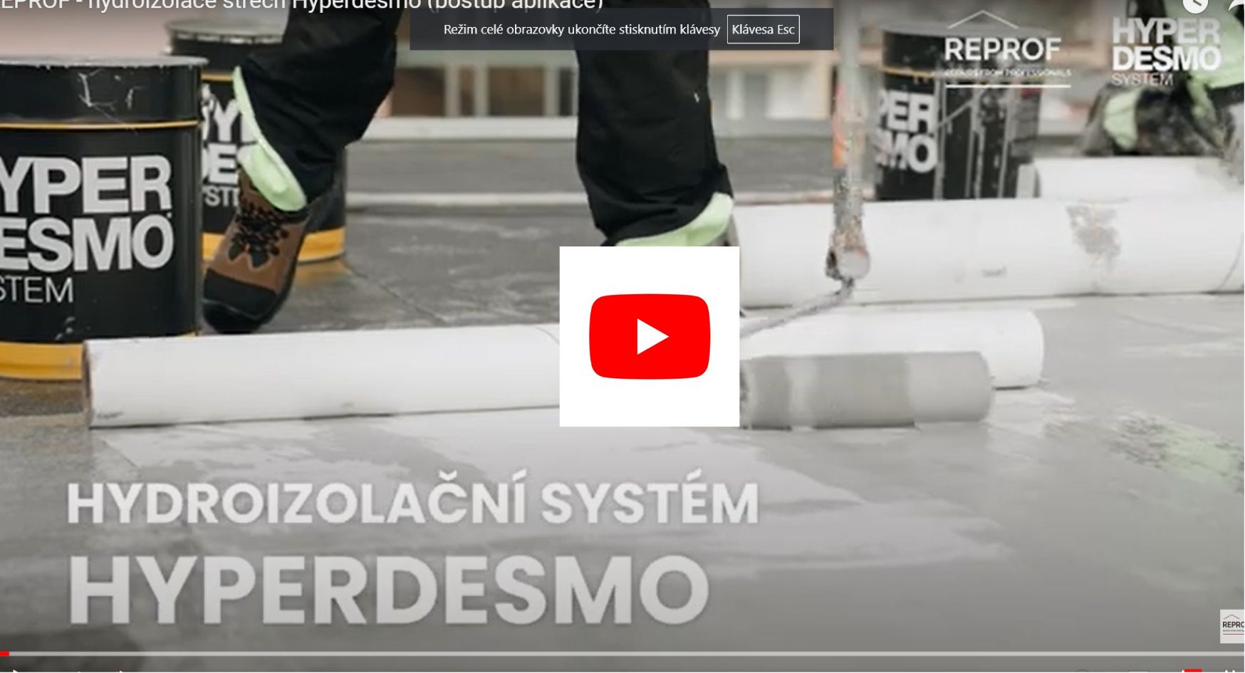 hydroizolace hyperdesmo
