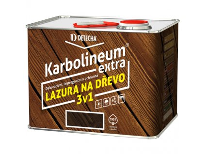 detecha karbolineum extra 3v1 barva na drevo 3 5 kg