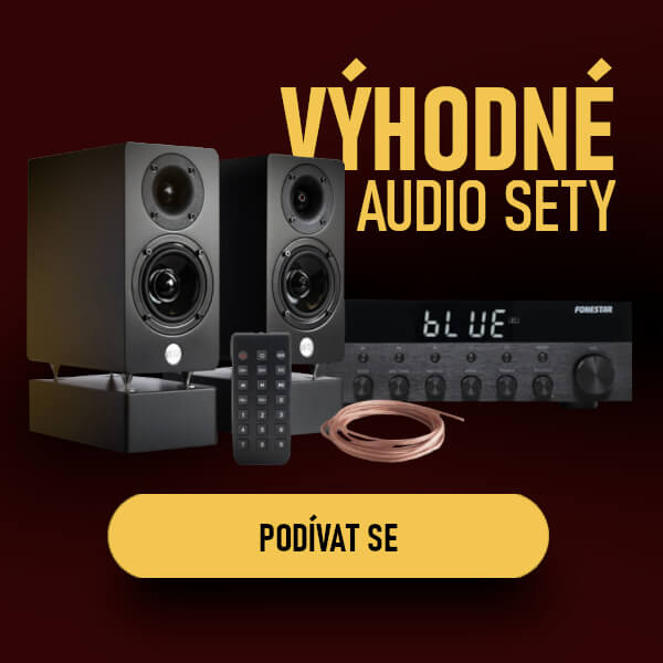 VÝHODNÉ AUDIO SETY