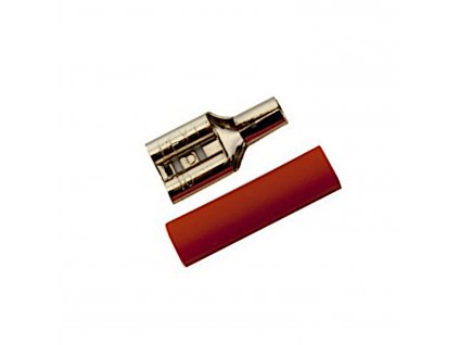 Four Connect Faston 6,3 mm dutinka červený pro 6 qmm