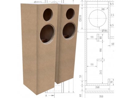 TOTEM 80 reprobox pár