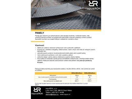 LODAX ground mat panel 3000 2400 30 120t repusROK