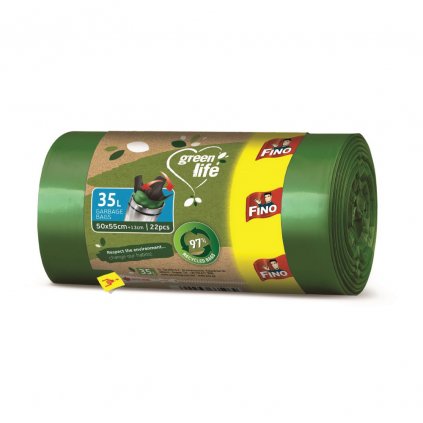 vrecia na odpad 35l fino green life 22 ks