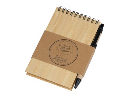 Bambusový zápisník A6