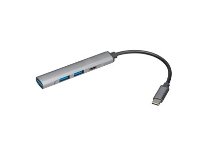 USB rozbočovač z recyklovaného hliníka