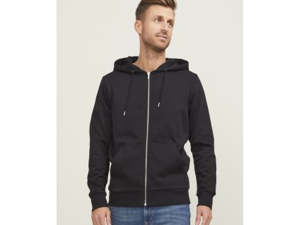 LS 423907 jack and jones classic zip hood FRONT d9a5223b 9008 4deb 888f 5d5319cac9cf web