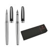 PIERRE CARDIN CHRISTOPHE SET Set of ballpoint pen and fountain pen (Barva stříbrná/černá)