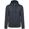 HOODED SWEATSHIRT Black (Farba Black, Veľkosť XS)