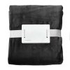 OLIMA CORAL FLEECE BLANKET Charcoal Grey (Farba Charcoal Grey, Veľkosť U)