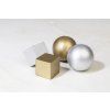 Cubix Shine metalický antistres (Farba silver)