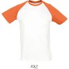 SOL'S | Funky (Farba white/orange, Veľkosť S)