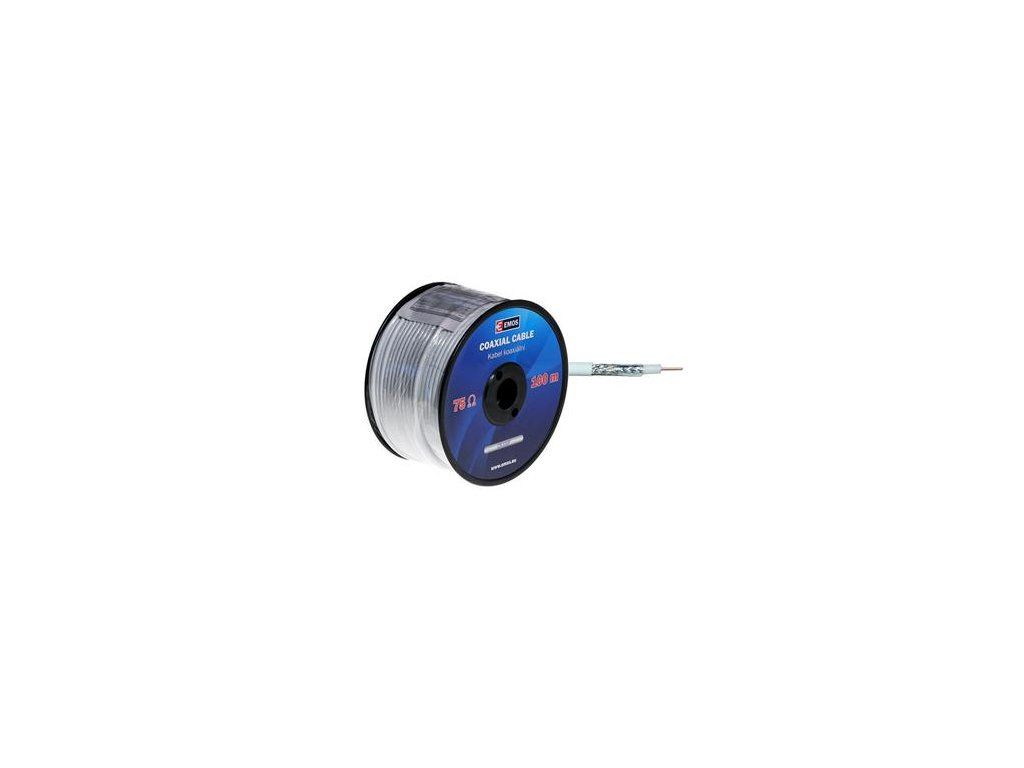 Koaxiální kabel Emos CB100F / 6,5 mm metrový prodej