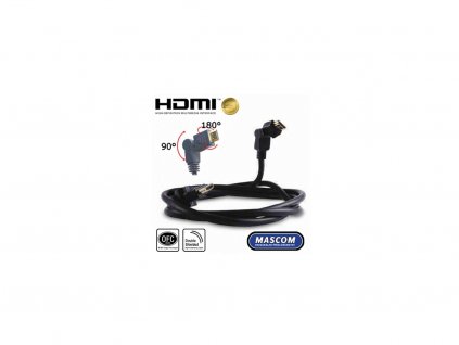 2475 hdmi a hdmi a otocne konektory delka 3m
