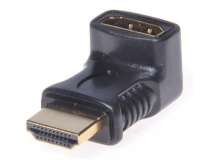 PremiumCord Adapter HDMI M/F zahnutý do pravého úhlu - opačný