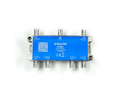 DI-603 rozbočovač, 6 výstupy, 11,5 dB, DC pass