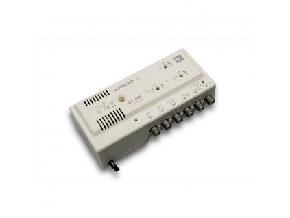 Alcad CA-360 3 vstupy UHF-UHF-BI/FM/BIII/DAB, 2 výstupy, G=42/32 dB, LTE700