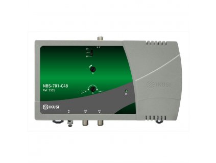 Ikusi NBS-701-C48 zesilovač, 1 vstup 47-694 MHz, 115 dBµV, LTE700