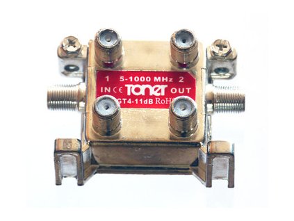 TGT4-11 odbočovač_4 odboč. 11 dB