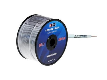 Koaxiální kabel Emos CB100F / 6,5 mm metrový prodej