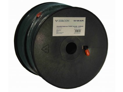 Koaxiální kabel Zircon CU 125 ALPE - metrový prodej