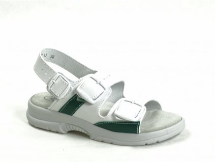 n 517 43 10 damske zdravotni profi sandaly bile
