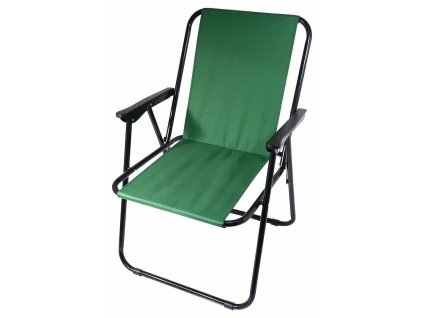 Židle kempingová skládací BERN zelená CATTARA