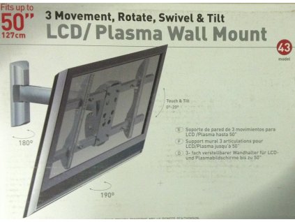 Barkan 43 - pro velké TV, max 60kg