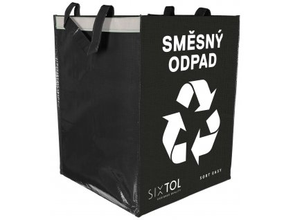 Taška na tříděný odpad SORT EASY MIXED, 30x30x40cm, 36l SIXTOL