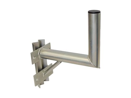 Držák antény 25cm s vinklem a vzpěrou, (na stožár 25-89mm), trubka 60/2mm