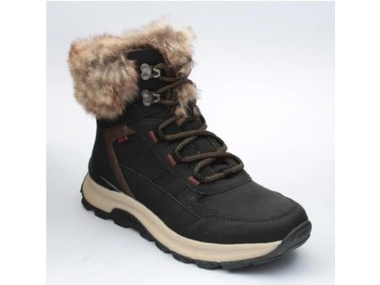 SANTÉ RL/24802 NERO dámská zimní obuv