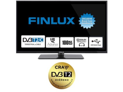 Televize Finlux 24FHI4220 - ULTRATENKÁ DVB-T2/C USB MediaPLayer