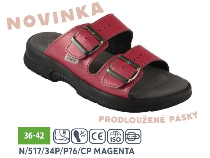 N 517 34P P76 CP magenta