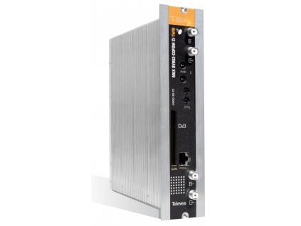 564301 transmodulátor vstup 3x DVB-S2 / DVB-T, výstup 2x DVB-T, CI, T0X