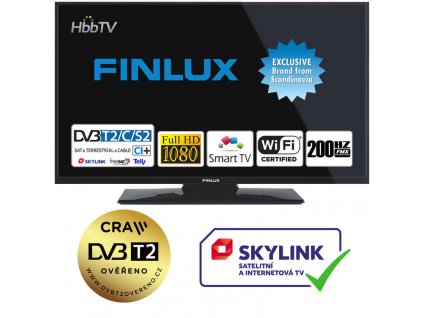 Finlux 43FFF5660 - T2 SAT HBB TV SMART WIFI SKYLINK LIVE-