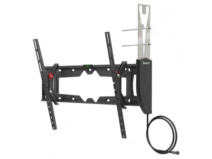 Barkan VTM410, naklápěcí držák s integrovanou UHF DVB-T2 anténou 5dB, VESA do 600x400mm, nosnost 60kg