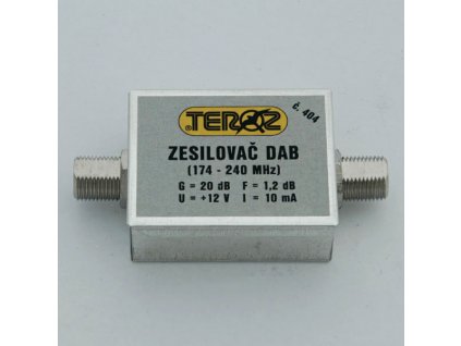 Teroz č.404 DAB +20dB/1,2dB