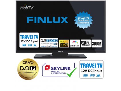 Finlux 32FFMG5760 - FHD T2 SAT SMART WIFI 12V TRAVEL TV