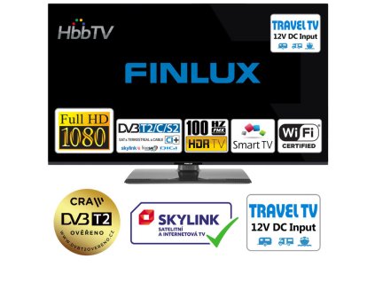 Finlux 22FFMG5670 -T2 SAT WIFI 12V-