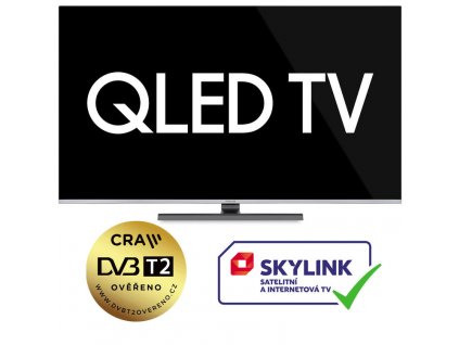 Finlux 43FUF9060 - QLED HDR UHD-4K, ULTRATENKÁ BEZRÁMOVÁ