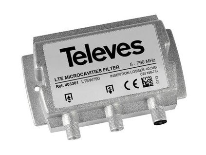 403301 LTE filtr 5-790 MHz, microcavity