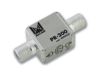 PR-200 předzes. UHF, 14 dB, šum 4 dB, dálkové napájení