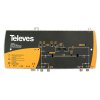 Televes 451203 DTCOM CATV zesilovac 87-1006 MHz, 30/40 dB, rw.65 MHz, 230 Vdc