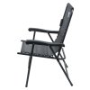 Židle zahradní skládací TERST černá CATTARA