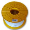 Koaxiální kabel Televes 413602, Class A+, 6,7mm, bílý, PVC, vnitř. vodič 1,02mm Cu, opletení Al, balení 250m