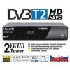 Mascom MC820T2HD TwinTuner přijímač DVB-T2 HEVC, ovladač TV CONTROL