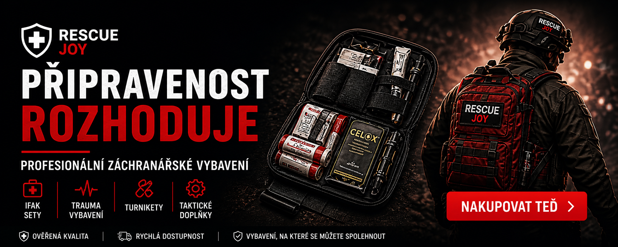 RescueJoy E-shop s profi výbavou
